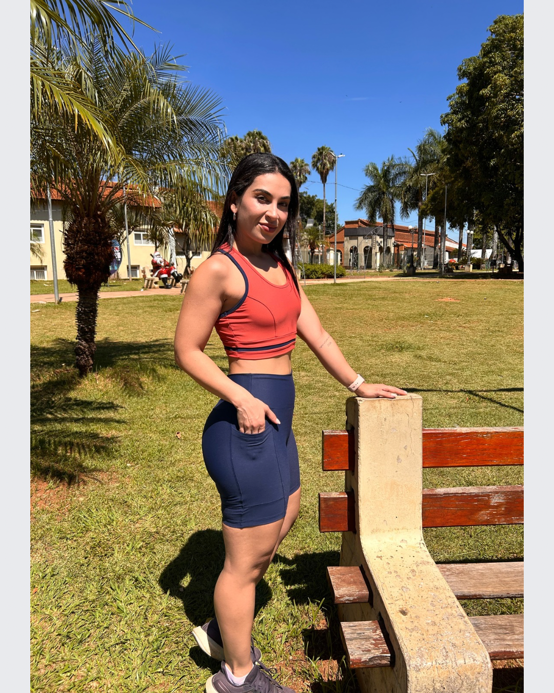 Short Emana 2 bolsos